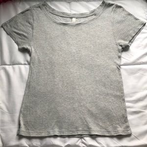 Gray Short-Sleeve Shirt